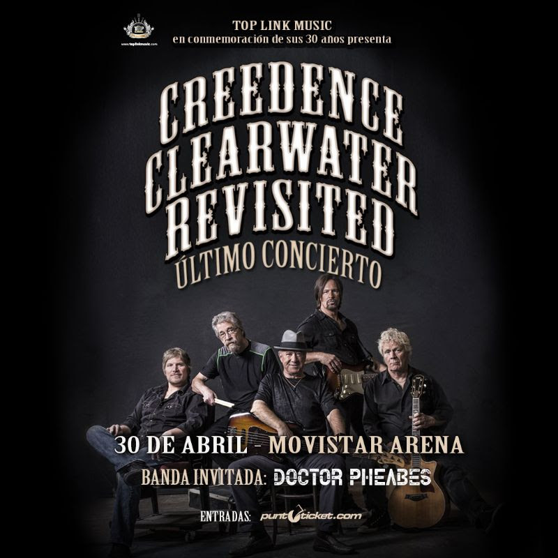 Creedence Clearwater Revisited pospone su retorno a Chile
